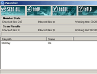 EScorcher AntiVirus Screenshot
